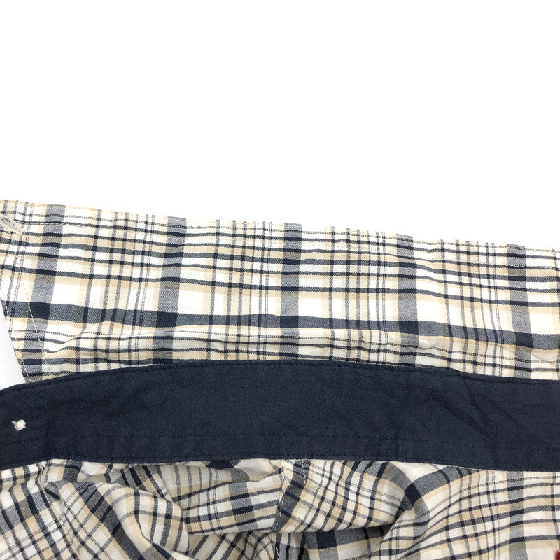 【現状渡し品】【メンズ】 CHAPS RALPH LAUREN チャップス ラルフローレン 半袖チェックシャツ カジュアルシャツ トップス 146-251026-hn-06-fur サイズ：M カラー：マルチカラー 万代Net店