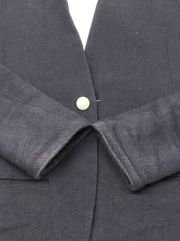 【中古品】【メンズ】 NO CONTROL AIR ノーコントロールエアー LINEN WOOL TAILORED JACKET リネンウールテーラードジャケット ライトアウター 140-260818-AS-10-hon サイズ：48 カラー：ネイビー 万代Net店