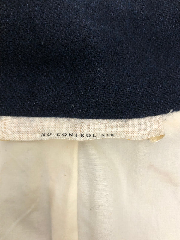 【中古品】【メンズ】 NO CONTROL AIR ノーコントロールエアー LINEN WOOL TAILORED JACKET リネンウールテーラードジャケット ライトアウター 140-260818-AS-10-hon サイズ：48 カラー：ネイビー 万代Net店