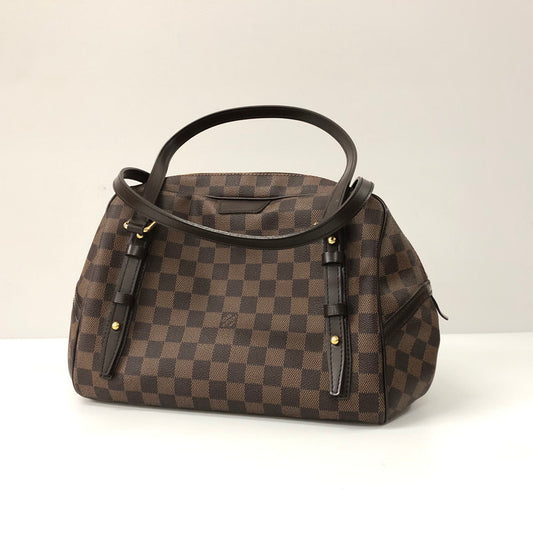 【中古品】【メンズ】  ルイヴィトン LOUIS VUITTON  N41158 リヴィントンGM ショルダーバッグ ダミエ エベヌ 鞄 179-240902-rk-12-tei カラー：ダミエ 万代Net店