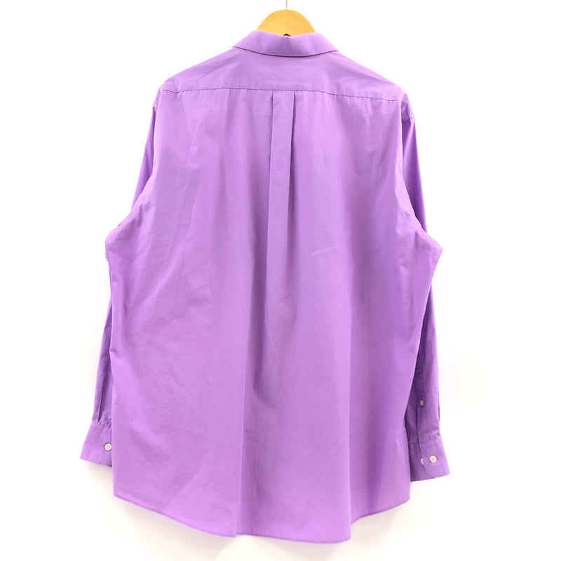 【中古品】【メンズ】 ALEXANDER JULIAN アレキサンダー・ジュリアン 80-90S LS SHIRT 長袖シャツ カジュアルシャツ トップス 146-260914-hn-04-fur サイズ：XL カラー：パープル 万代Net店