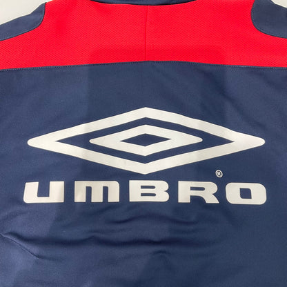 【中古品】【メンズ】 UMBRO ジップジャージ 147-260324-SS-04-iwa サイズ：L カラー：ネイビー レッド 万代Net店