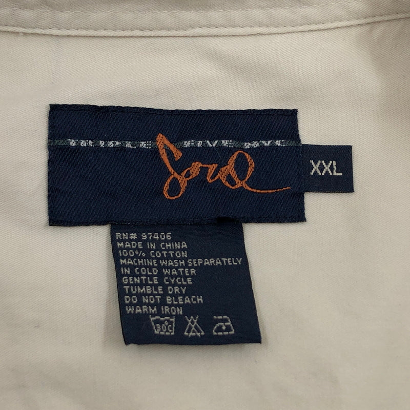 【中古品】【メンズ】 TRIPLE FIVE トリプルファイブ LS WORK SHIRT 長袖ワークシャツ カジュアルシャツ トップス 146-260914-hn-05-fur サイズ：XXL カラー：ベージュ 万代Net店