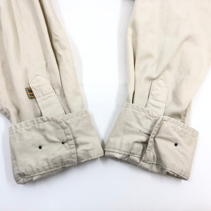 【中古品】【メンズ】 TRIPLE FIVE トリプルファイブ LS WORK SHIRT 長袖ワークシャツ カジュアルシャツ トップス 146-260914-hn-05-fur サイズ：XXL カラー：ベージュ 万代Net店