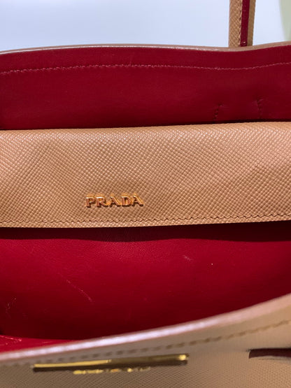 【中古品】【レディース】 PRADA プラダ 2WAY トートバッグ 180-241126-me-39-min カラー：ベージュ 万代Net店