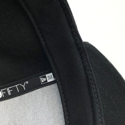 【中古品】【メンズ/レディース】 NEWERA ニューエラ × SCHOTT ショット 9FIFTY SNAPBACK BB CAP スナップバック ベースボールキャップ 帽子 185-260914-hn-06-fur サイズ：フリーサイズ カラー：ブラック 万代Net店