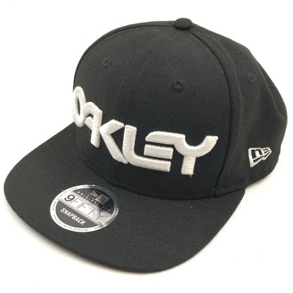 【中古品】【メンズ/レディース】 NEWERA ニューエラ × OAKLEY オークリー 9FIFTY SNAPBACK BB CAP スナップバック ベースボールキャップ 帽子 185-260914-hn-07-fur サイズ：フリーサイズ カラー：ブラック 万代Net店