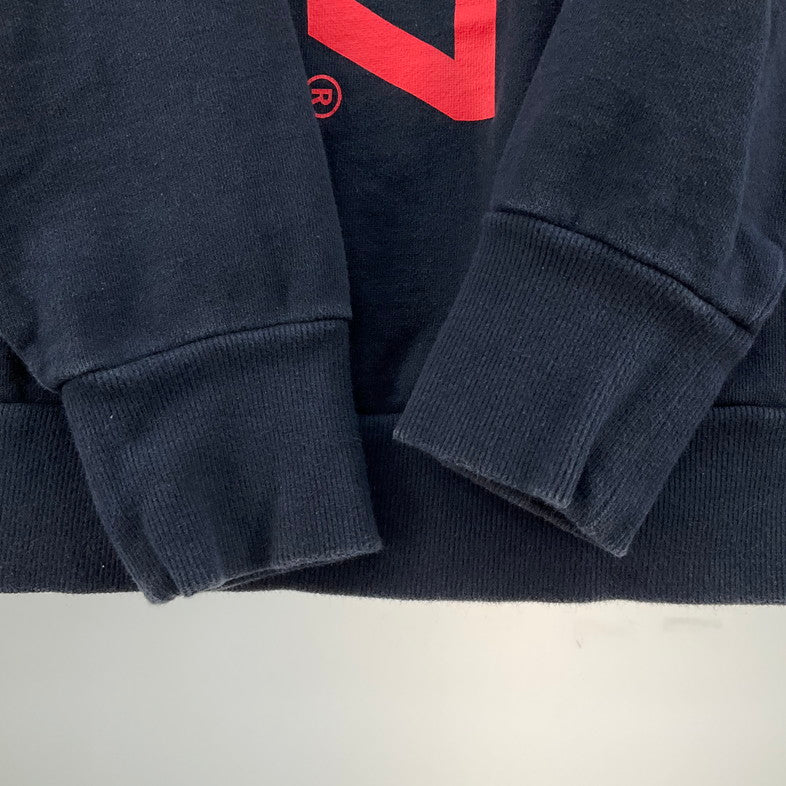 【中古品】【メンズ】 CAMP7 胸元ロゴ刺繍 スウェット 147-260324-SS-06-iwa サイズ：M カラー：ネイビー 万代Net店