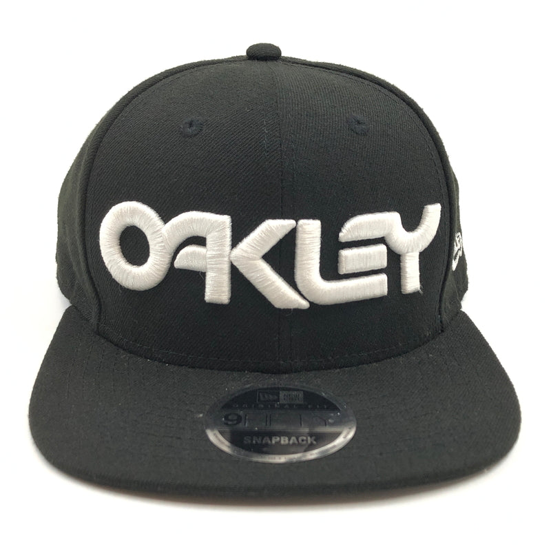 【中古品】【メンズ/レディース】 NEWERA ニューエラ × OAKLEY オークリー 9FIFTY SNAPBACK BB CAP スナップバック ベースボールキャップ 帽子 185-260914-hn-07-fur サイズ：フリーサイズ カラー：ブラック 万代Net店