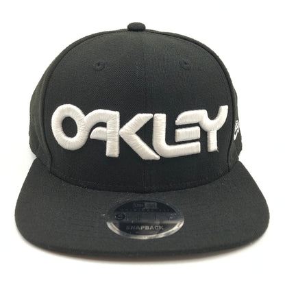 【中古品】【メンズ/レディース】 NEWERA ニューエラ × OAKLEY オークリー 9FIFTY SNAPBACK BB CAP スナップバック ベースボールキャップ 帽子 185-260914-hn-07-fur サイズ：フリーサイズ カラー：ブラック 万代Net店