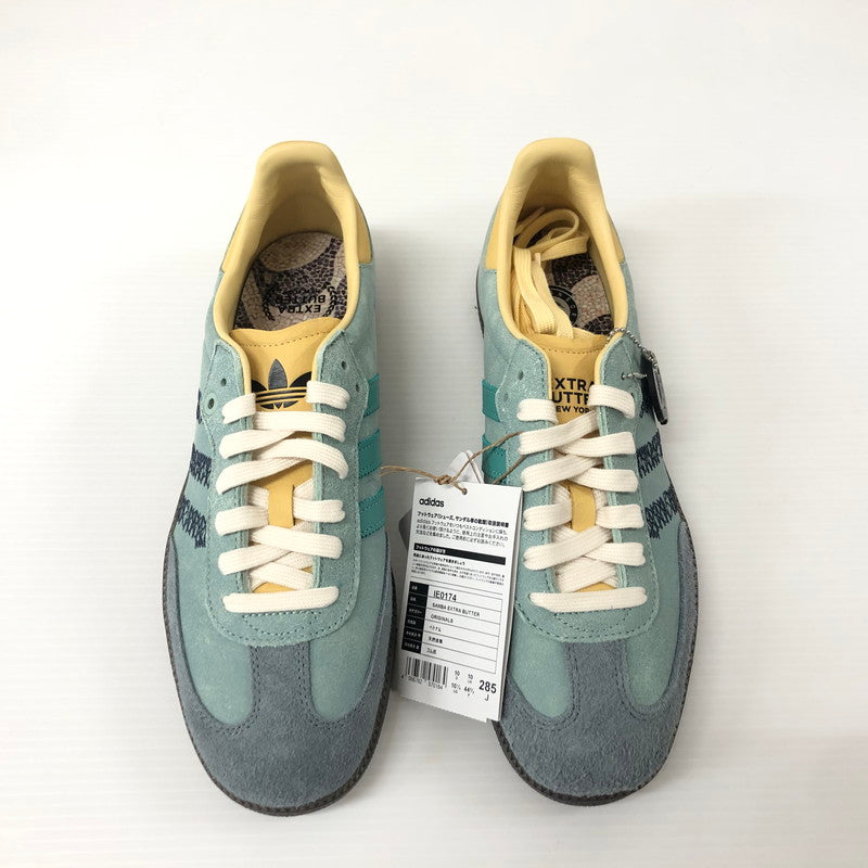 【中古美品】【メンズ】 adidas アディダス IE0174 SAMBA EXTRA BUTTER エクストラ バター サンバ コンソーシアム カップ ローカットスニーカー 161-240723-si-3-tei サイズ：28.5cm カラー：グリーン 万代Net店