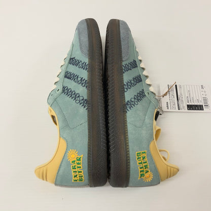 【中古美品】【メンズ】 adidas アディダス IE0174 SAMBA EXTRA BUTTER エクストラ バター サンバ コンソーシアム カップ ローカットスニーカー 161-240723-si-3-tei サイズ：28.5cm カラー：グリーン 万代Net店