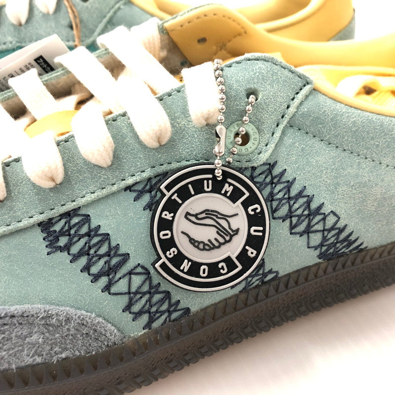 【中古美品】【メンズ】 adidas アディダス IE0174 SAMBA EXTRA BUTTER エクストラ バター サンバ コンソーシアム カップ ローカットスニーカー 161-240723-si-3-tei サイズ：28.5cm カラー：グリーン 万代Net店