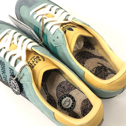 【中古美品】【メンズ】 adidas アディダス IE0174 SAMBA EXTRA BUTTER エクストラ バター サンバ コンソーシアム カップ ローカットスニーカー 161-240723-si-3-tei サイズ：28.5cm カラー：グリーン 万代Net店