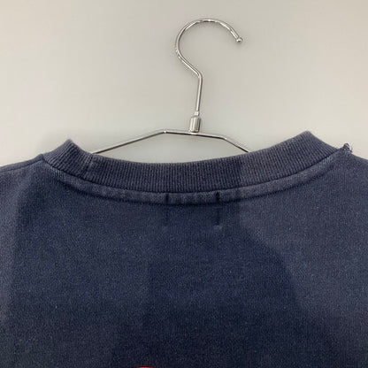 【中古品】【メンズ】 CAMP7 胸元ロゴ刺繍 スウェット 147-260324-SS-06-iwa サイズ：M カラー：ネイビー 万代Net店