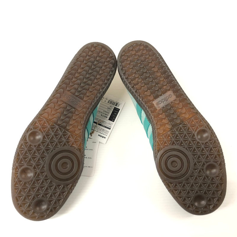 【中古美品】【メンズ】 adidas アディダス IE0174 SAMBA EXTRA BUTTER エクストラ バター サンバ コンソーシアム カップ ローカットスニーカー 161-240723-si-3-tei サイズ：28.5cm カラー：グリーン 万代Net店