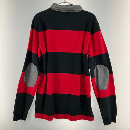 【中古品】【メンズ】 TOMMY HILFIGER トミーヒルフィガー 21-4221206-720 LAGER SHIRT 147-260324-SS-07-iwa サイズ：L カラー：ブラック レッド 万代Net店