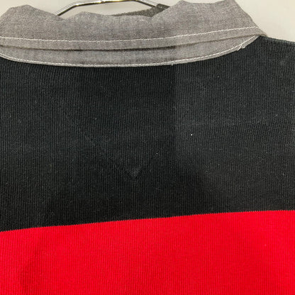 【中古品】【メンズ】 TOMMY HILFIGER トミーヒルフィガー 21-4221206-720 LAGER SHIRT 147-260324-SS-07-iwa サイズ：L カラー：ブラック レッド 万代Net店
