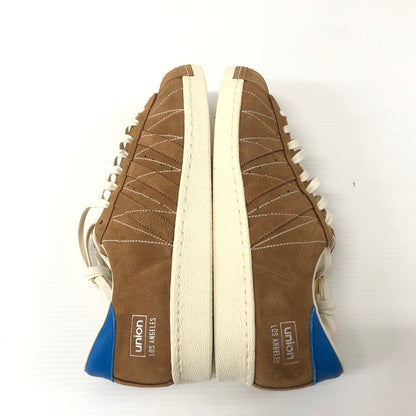 【中古美品】【メンズ】  ADIDAS×UNION B34079 SUPER STAR 80V アディダス×ユニオン スーパースター　10周年  80 ヴィンテージ コンソーシアム　ローカットスニーカー 161-240723-si-2-tei サイズ：28.5cm カラー：ブラウン 万代Net店