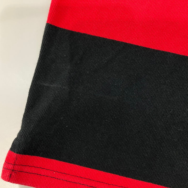 【中古品】【メンズ】 TOMMY HILFIGER トミーヒルフィガー 21-4221206-720 LAGER SHIRT 147-260324-SS-07-iwa サイズ：L カラー：ブラック レッド 万代Net店