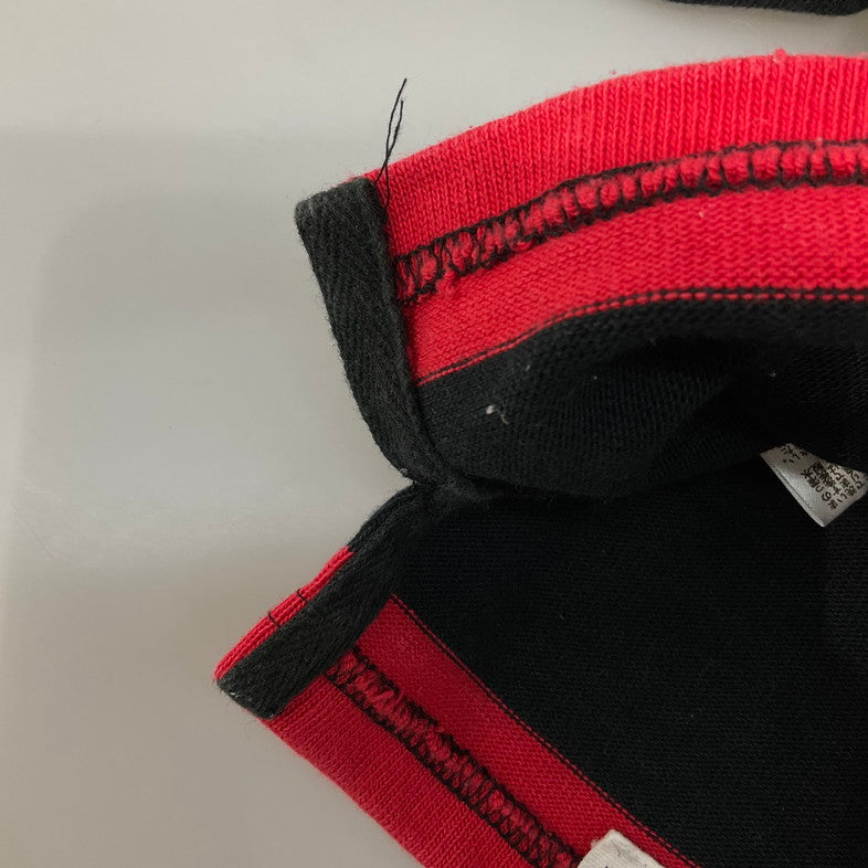 【中古品】【メンズ】 TOMMY HILFIGER トミーヒルフィガー 21-4221206-720 LAGER SHIRT 147-260324-SS-07-iwa サイズ：L カラー：ブラック レッド 万代Net店