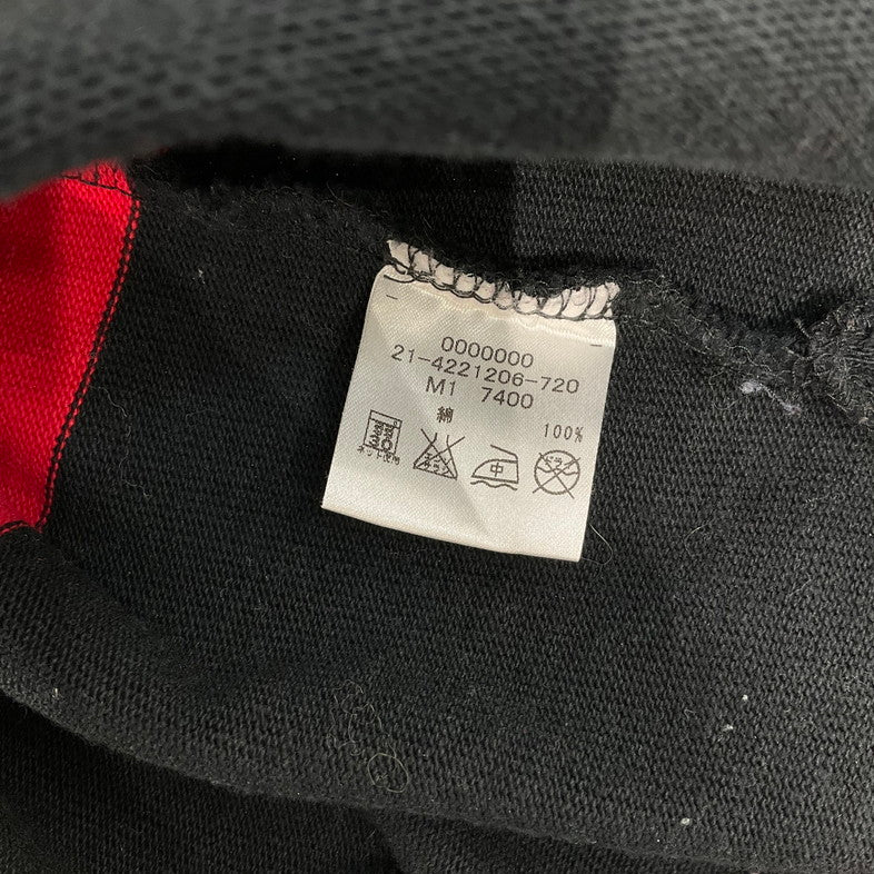 【中古品】【メンズ】 TOMMY HILFIGER トミーヒルフィガー 21-4221206-720 LAGER SHIRT 147-260324-SS-07-iwa サイズ：L カラー：ブラック レッド 万代Net店