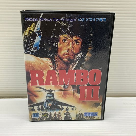 【現状渡し品】 RAMBO3 ランボー3 メガドライブ MD 023-251128-SH-3-min 万代Net店