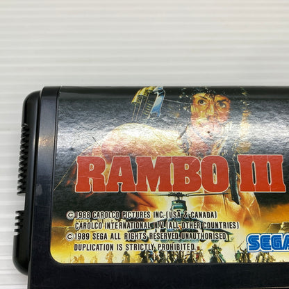 【現状渡し品】 RAMBO3 ランボー3 メガドライブ MD 023-251128-SH-3-min 万代Net店
