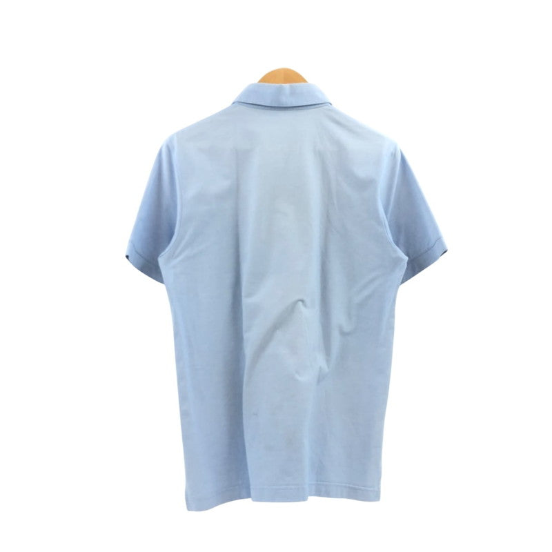 【現状渡し品】【メンズ】 ESTNATION エストネーション 半袖ポロシャツ トップス 178-251027-hn-06-fur サイズ：M カラー：ブルー系 万代Net店
