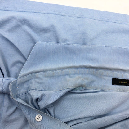 【現状渡し品】【メンズ】 ESTNATION エストネーション 半袖ポロシャツ トップス 178-251027-hn-06-fur サイズ：M カラー：ブルー系 万代Net店