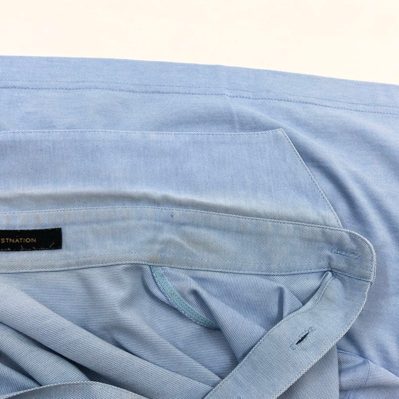 【現状渡し品】【メンズ】 ESTNATION エストネーション 半袖ポロシャツ トップス 178-251027-hn-06-fur サイズ：M カラー：ブルー系 万代Net店