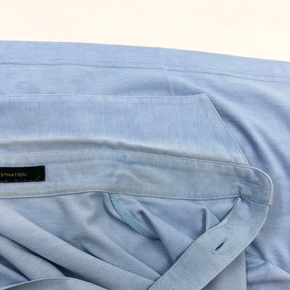 【現状渡し品】【メンズ】 ESTNATION エストネーション 半袖ポロシャツ トップス 178-251027-hn-06-fur サイズ：M カラー：ブルー系 万代Net店