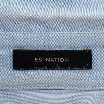 【現状渡し品】【メンズ】 ESTNATION エストネーション 半袖ポロシャツ トップス 178-251027-hn-06-fur サイズ：M カラー：ブルー系 万代Net店
