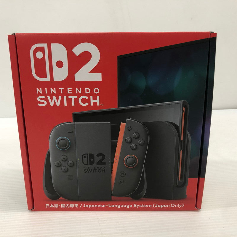 【未使用品】 Nintendo Switch2 ニンテンドースイッチ2 国内版 日本語版 BEE-S-KB6CA 035-261012-ns-10-tei 万代Net店