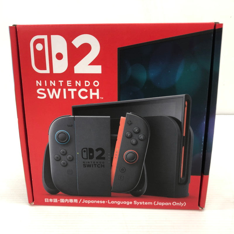 【未使用品】 Nintendo Switch2 ニンテンドースイッチ2 国内版 日本語版 BEE-S-KB6CA 035-261012-ns-11-tei 万代Net店
