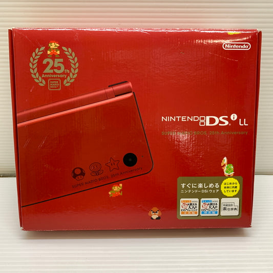 【中古品】 ニンテンドーDSi LL本体 スーパーマリオ25周年仕様 023-251128-SH-5-min 万代Net店
