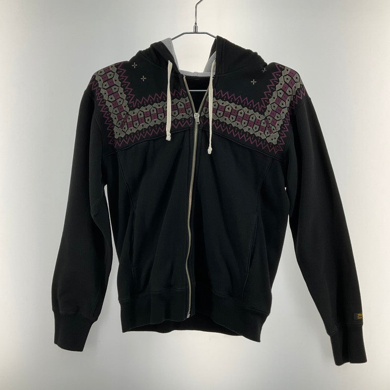 【中古品】【メンズ】 THE FLAT HAED Bolder L S ジップパーカー 145-260325-SS-02-iwa サイズ：M カラー：ブラック 万代Net店