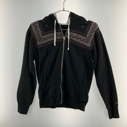 【中古品】【メンズ】 THE FLAT HAED Bolder L S ジップパーカー 145-260325-SS-02-iwa サイズ：M カラー：ブラック 万代Net店