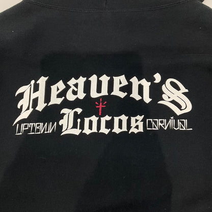 【中古品】【メンズ】 HEAVEN’Ｓ+LOCOS ZIP UP HOODIE 142-260325-SS-03-iwa サイズ：M カラー：ブラック 万代Net店