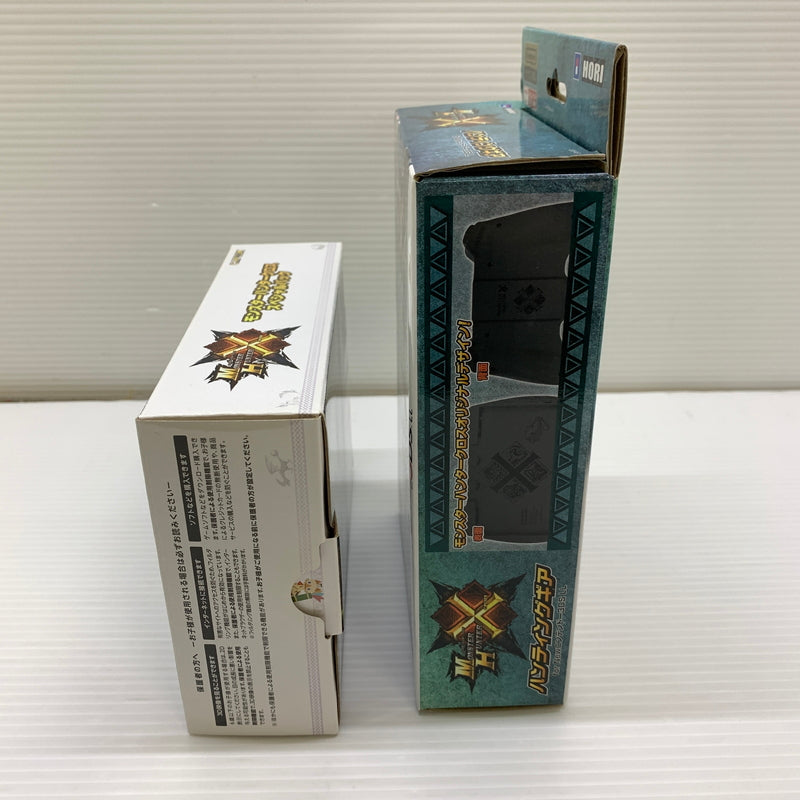 【中古品】 Newニンテンドー3DSLL本体 モンスターハンタークロス スペシャルパック ハンティングギア付き 036-251128-SH-6-min 万代Net店