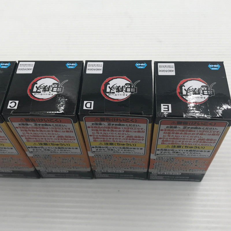 【中古美品】 鬼滅の刃 ワールドコレクタブルフィギュア 我妻善逸コレクション 全5種セット 未開封 プライズ品 051-260913-ti-04-tag 万代Net店