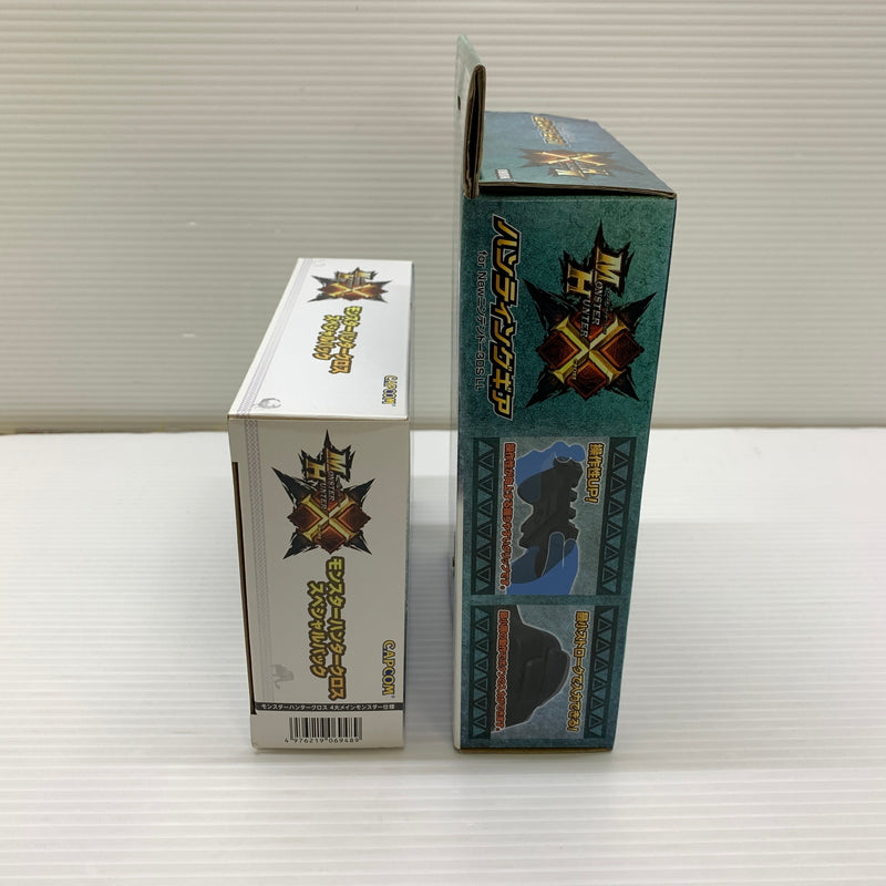 【中古品】 Newニンテンドー3DSLL本体 モンスターハンタークロス スペシャルパック ハンティングギア付き 036-251128-SH-6-min 万代Net店