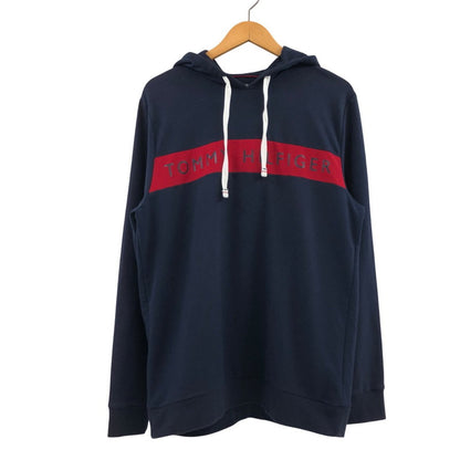 【現状渡し品】【メンズ】 TOMMY HILFIGER トミーヒルフィガー パーカー 長袖 トップス 147-260401-hn-04-fur サイズ：L カラー：ネイビー 万代Net店