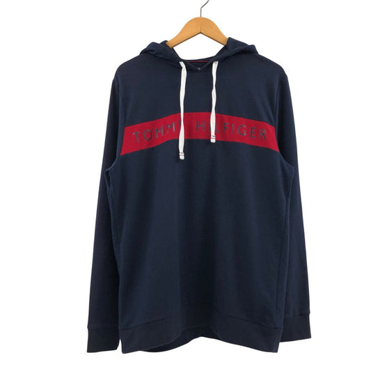 【現状渡し品】【メンズ】 TOMMY HILFIGER トミーヒルフィガー パーカー 長袖 トップス 147-260401-hn-04-fur サイズ：L カラー：ネイビー 万代Net店