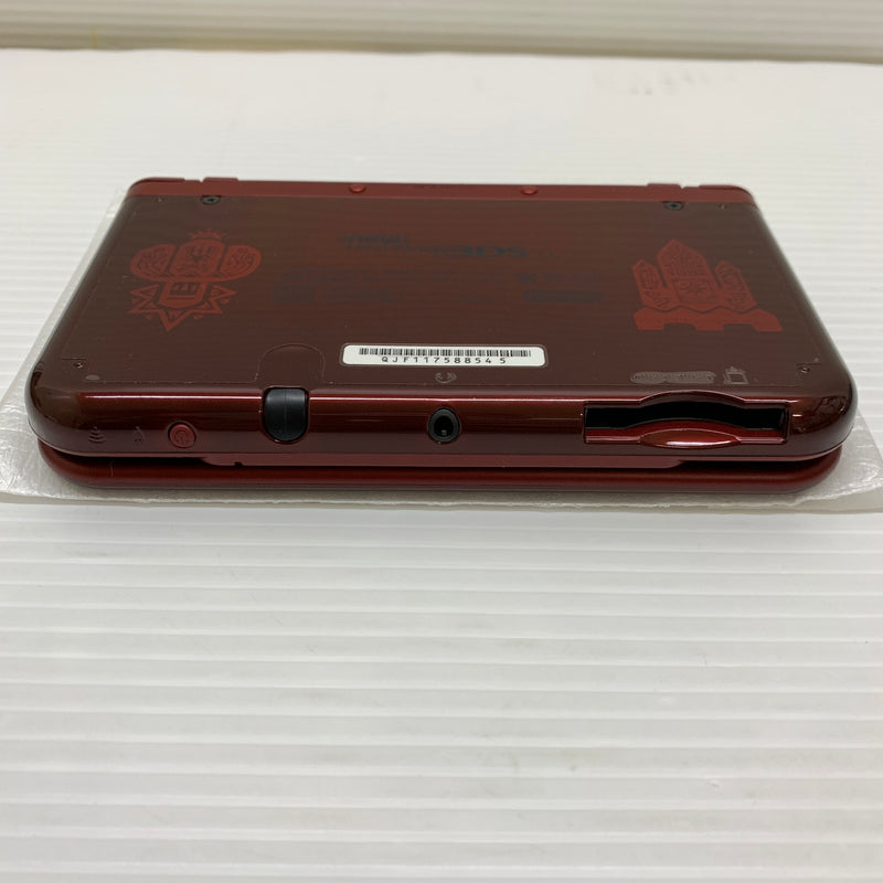 【中古品】 Newニンテンドー3DSLL本体 モンスターハンタークロス スペシャルパック ハンティングギア付き 036-251128-SH-6-min 万代Net店
