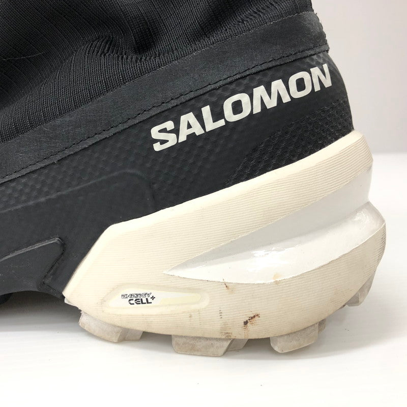 【中古品】【メンズ】 MM6 MAISON MARGIELA×SALOMON メゾンマルジェラ サロモン 471695 CROSS LOW スニーカー 162-240411-tk-1-tei サイズ：26cm カラー：ブラックホワイト 万代Net店