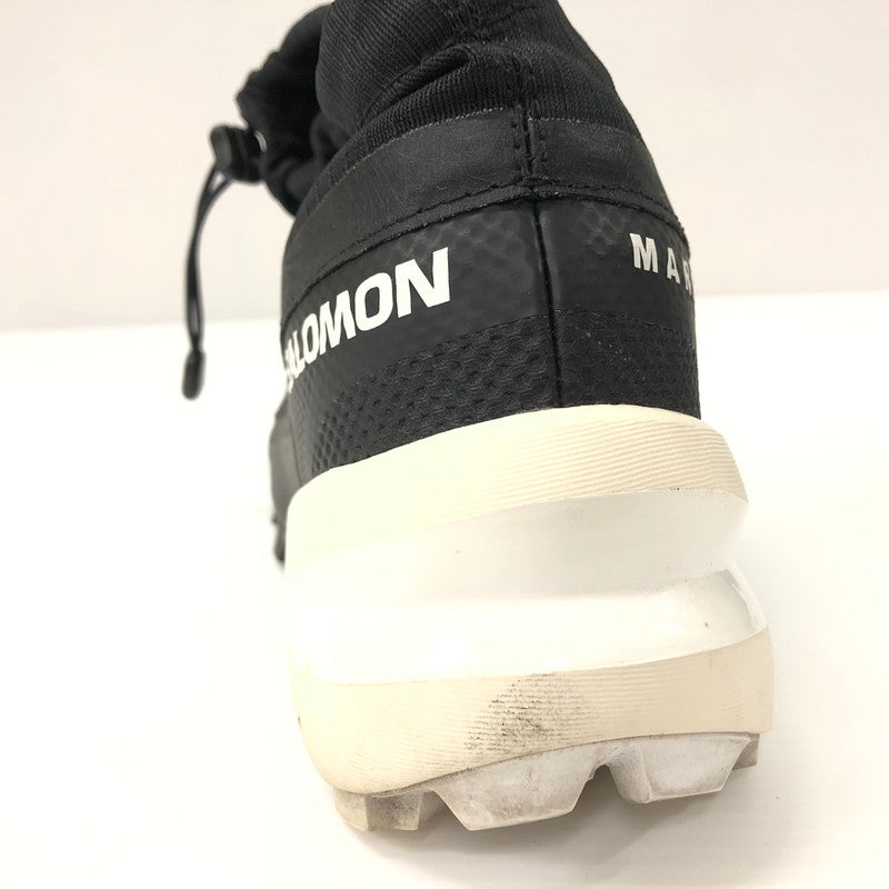 【中古品】【メンズ】 MM6 MAISON MARGIELA×SALOMON メゾンマルジェラ サロモン 471695 CROSS LOW スニーカー 162-240411-tk-1-tei サイズ：26cm カラー：ブラックホワイト 万代Net店
