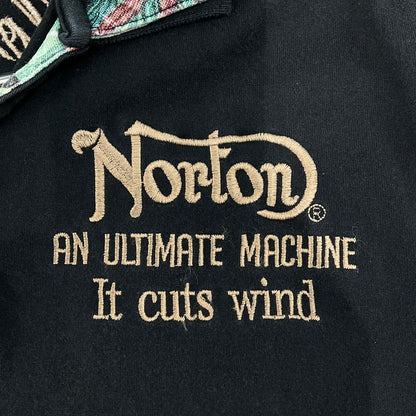 【中古品】【メンズ】 NORTON 52N1900-A ポロシャツ 145-260325-SS-04-iwa サイズ：L カラー：ブラック 万代Net店