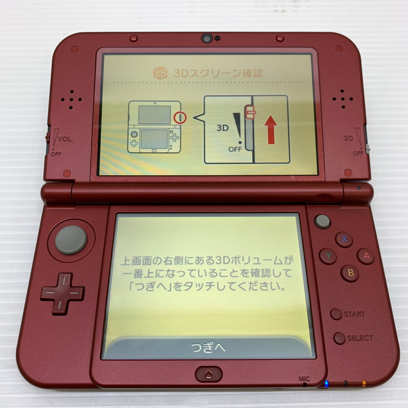 【中古品】 Newニンテンドー3DSLL本体 モンスターハンタークロス スペシャルパック ハンティングギア付き 036-251128-SH-6-min 万代Net店