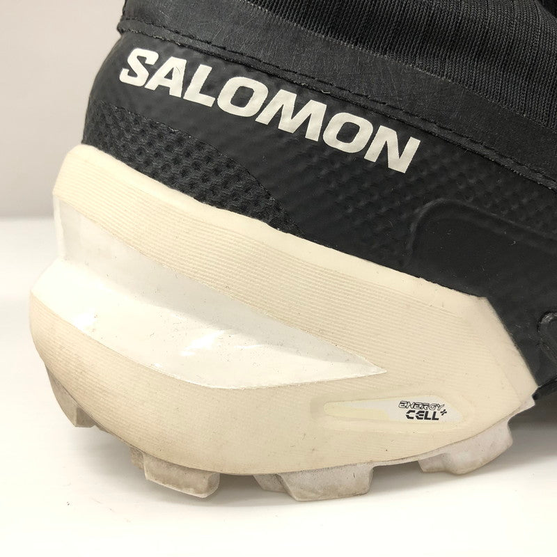 【中古品】【メンズ】 MM6 MAISON MARGIELA×SALOMON メゾンマルジェラ サロモン 471695 CROSS LOW スニーカー 162-240411-tk-1-tei サイズ：26cm カラー：ブラックホワイト 万代Net店